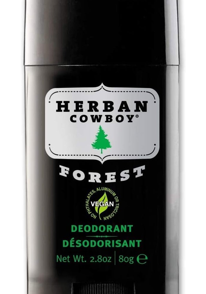 Herban Cowboy Forest Deodorant Maximum Protection, 2.8 Ounce, Pack of 3 - Image 1